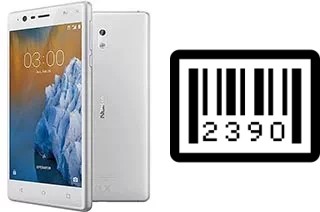 How to find the serial number on Nokia 3