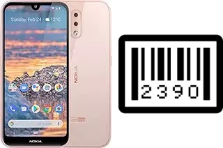 How to find the serial number on Nokia 4.2