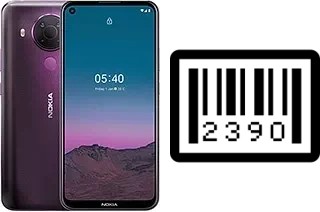 How to find the serial number on Nokia 5.4