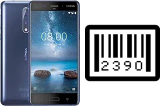 How to find the serial number on Nokia 8