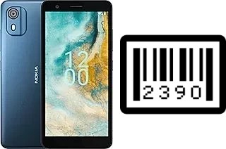 How to find the serial number on Nokia C02