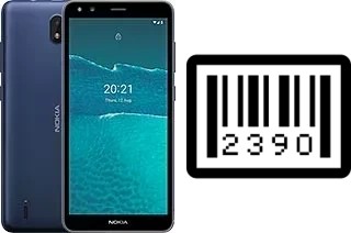 How to find the serial number on Nokia C1 2nd Edition