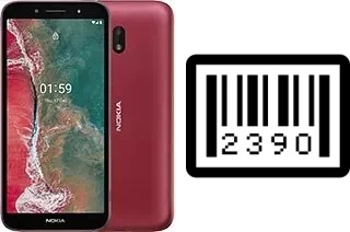 How to find the serial number on Nokia C1 Plus