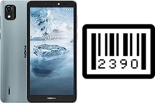 How to find the serial number on Nokia C2 2nd Edition