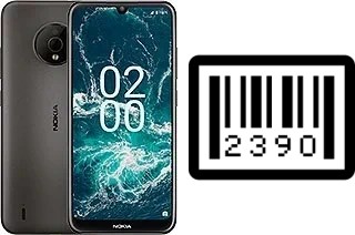 How to find the serial number on Nokia C200