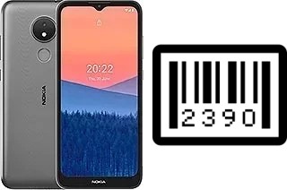 How to find the serial number on Nokia C21