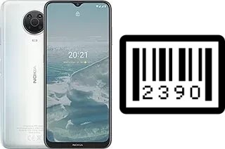 How to find the serial number on Nokia G20