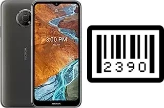 How to find the serial number on Nokia G300