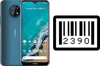 How to find the serial number on Nokia G50