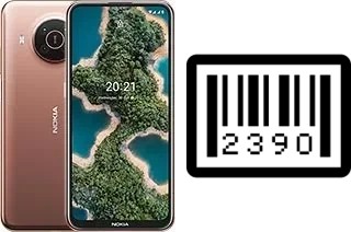 How to find the serial number on Nokia X20
