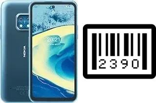 How to find the serial number on Nokia XR20