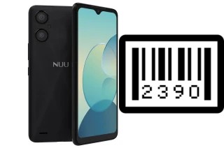 How to find the serial number on NUU Mobile A23 PLUS