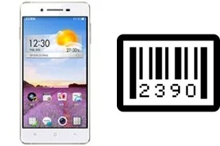 How to find the serial number on Oppo R1 R829T