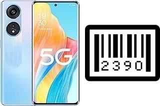 How to find the serial number on Oppo A1 Pro