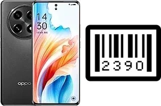 How to find the serial number on Oppo A2 Pro