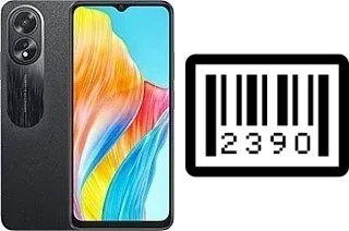 How to find the serial number on Oppo A18