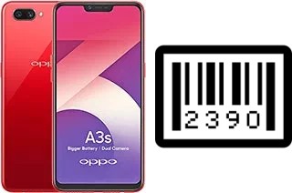 How to find the serial number on Oppo A3s