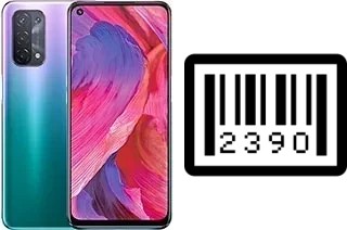 How to find the serial number on Oppo A54 5G