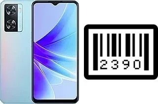 How to find the serial number on Oppo A57s