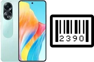 How to find the serial number on Oppo A58 4G