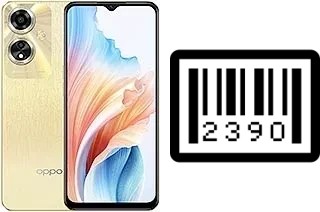 How to find the serial number on Oppo A59 (2023)