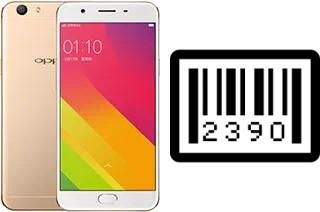 How to find the serial number on Oppo A59