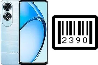 How to find the serial number on Oppo A60