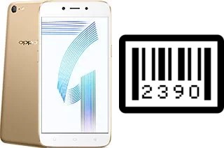 How to find the serial number on Oppo A71