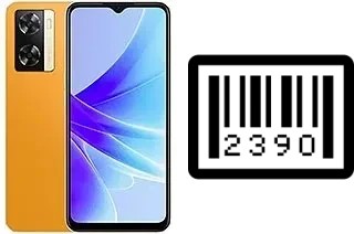 How to find the serial number on Oppo A77s