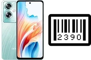 How to find the serial number on Oppo A79 (2023)