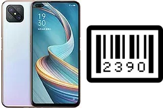 How to find the serial number on Oppo Reno4 Z 5G