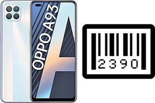 How to find the serial number on Oppo A93 (2020)