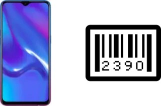 How to find the serial number on Oppo AX7 Pro