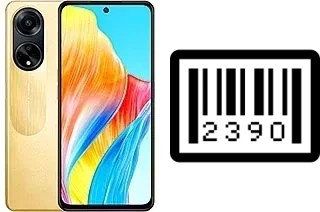 How to find the serial number on Oppo F23