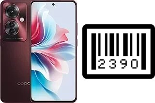 How to find the serial number on Oppo F25 Pro