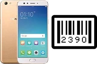 How to find the serial number on Oppo F3