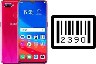 How to find the serial number on Oppo F9