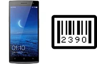 How to find the serial number on Oppo Find 7