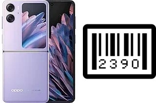 How to find the serial number on Oppo Find N2 Flip