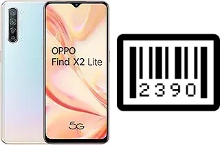 How to find the serial number on Oppo Find X2 Lite