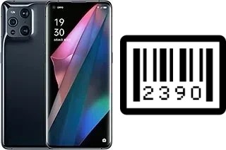 How to find the serial number on Oppo Find X3