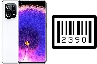 How to find the serial number on Oppo Find X5