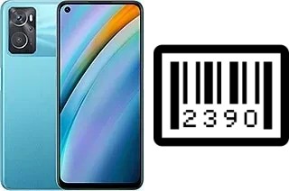 How to find the serial number on Oppo K10