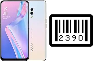 How to find the serial number on Oppo K3