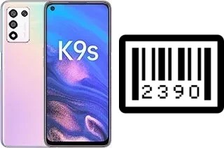 How to find the serial number on Oppo K9s