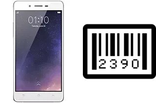 How to find the serial number on Oppo Mirror 5s