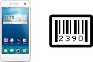 How to find the serial number on Oppo Mirror R819