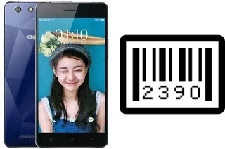 How to find the serial number on Oppo R1x