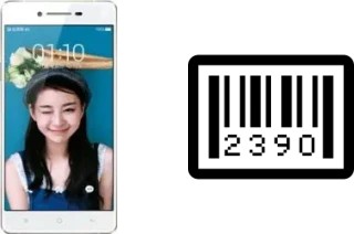 How to find the serial number on Oppo R1C