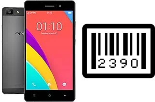 How to find the serial number on Oppo R5s